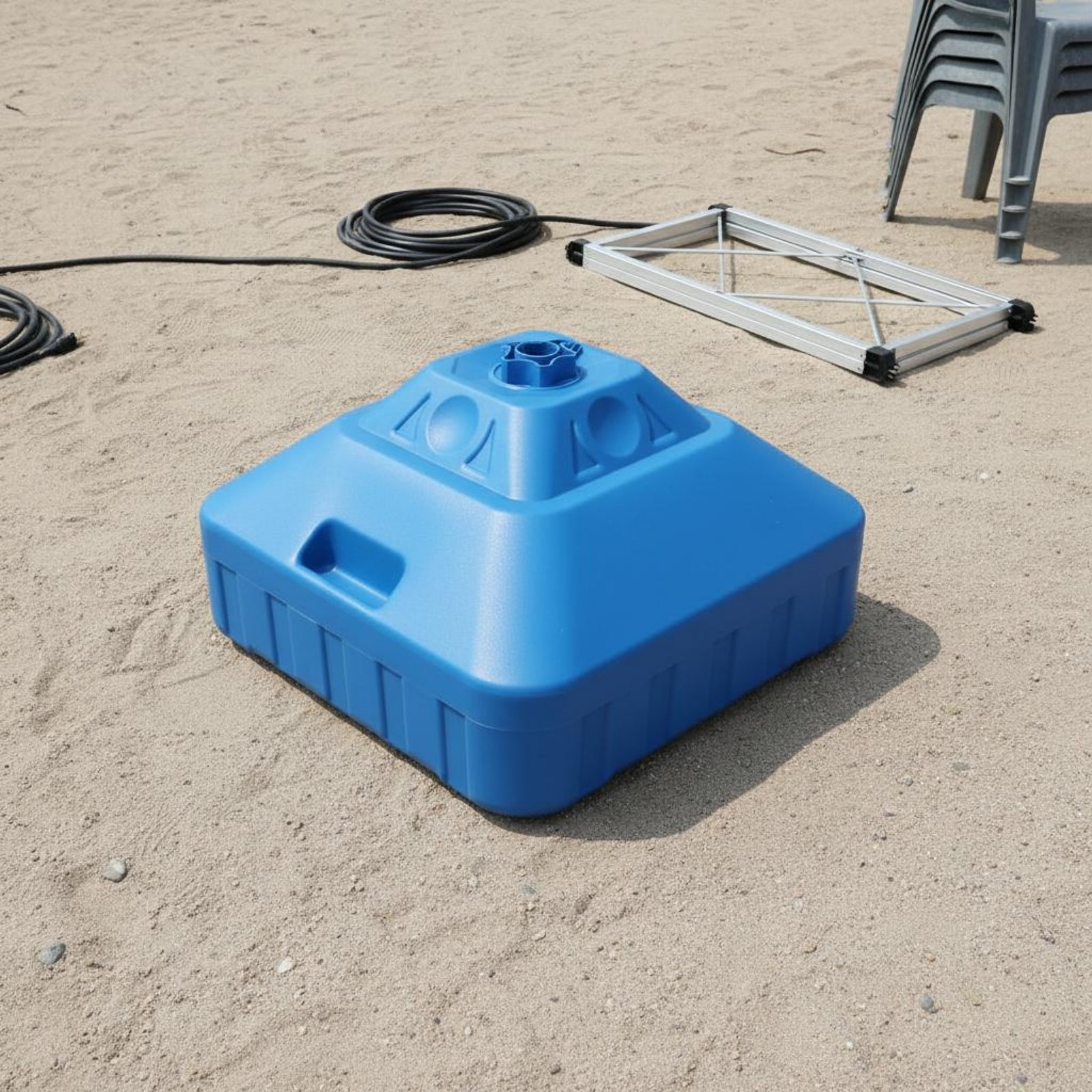 Met water te vullen parasolvoe - Outdoor Furniture Vendors recensie en prijs